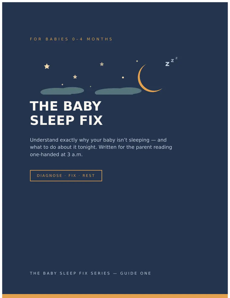 The Baby Sleep Fix digital guide cover